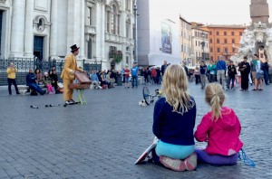 resa med barn , Italien